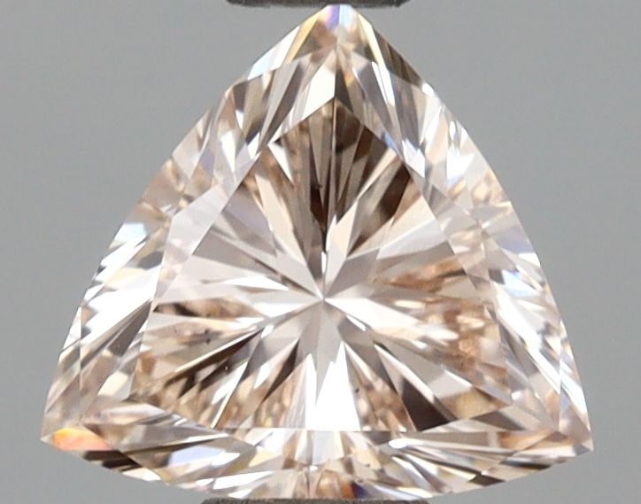 Loose Diamond - TRIANGULAR 1.08ct Fancy Orange Pink VS2: Loose Diamond - TRIANGULAR 1.08ct Fancy Orange Pink VS2 Source: This is a real non-mined Diamond that has been grown in a lab Shape: TRIANGULAR Carats: 1.08 Color: Fancy Orange Pink Certification: IGI