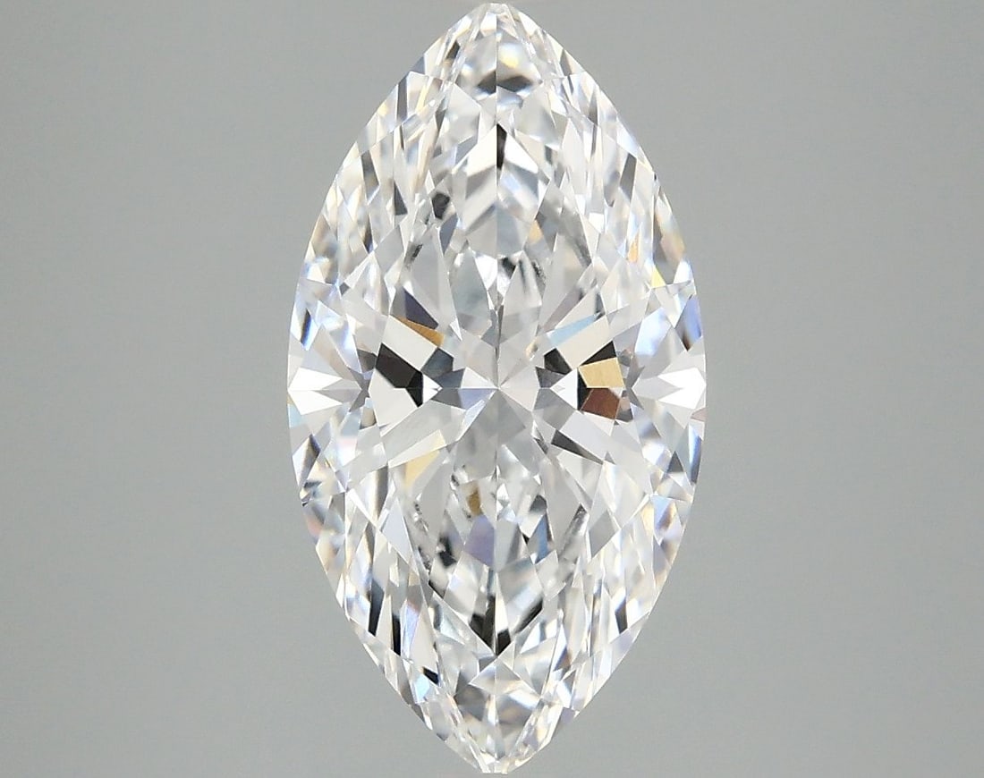 Loose Diamond - MARQUISE 3.01ct D VVS2: Loose Diamond - MARQUISE 3.01ct D VVS2 Source: This is a real non-mined Diamond that has been grown in a lab Shape: MARQUISE Carats: 3.01 Color: D Clarity: VVS2 Certification: IGI Video: Video Link 