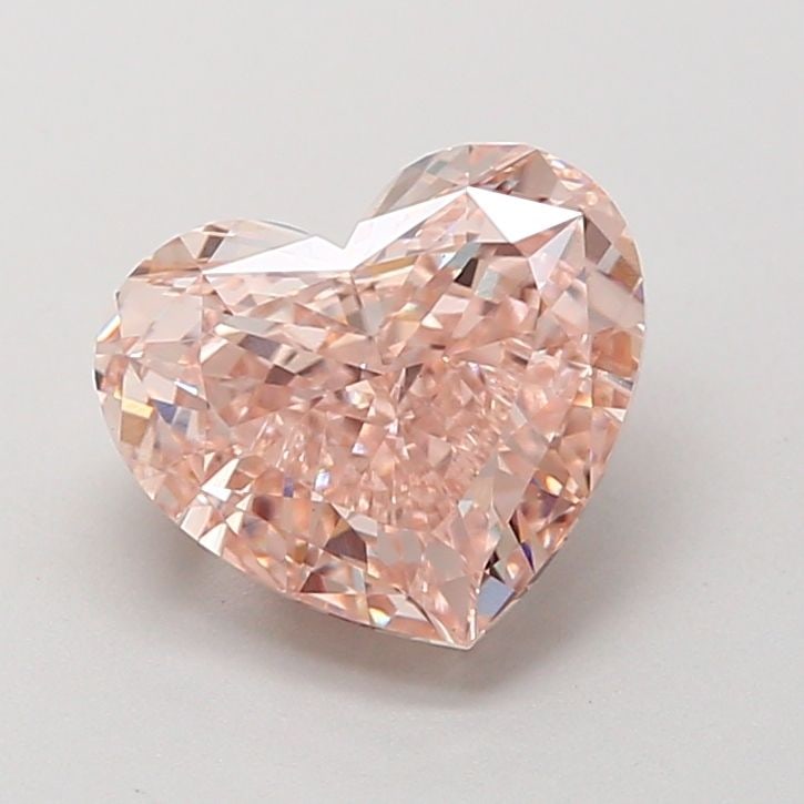 Loose Diamond - HEART 2.02ct Fancy Light Pinkish Brown VS1: Loose Diamond - HEART 2.02ct Fancy Light Pinkish Brown VS1 Source: This is a real non-mined Diamond that has been grown in a lab Shape: HEART Carats: 2.02 Color: Fancy Light Pinkish Brown Certificatio