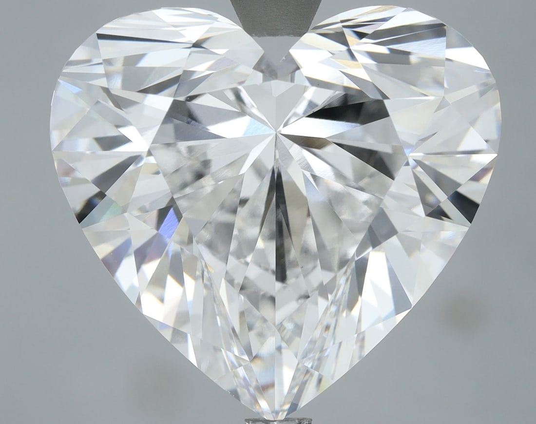 Loose Diamond - HEART 10.5ct E VVS2: Loose Diamond - HEART 10.5ct E VVS2 Source: This is a real non-mined Diamond that has been grown in a lab Shape: HEART Carats: 10.5 Color: E Clarity: VVS2 Certification: IGI Video: