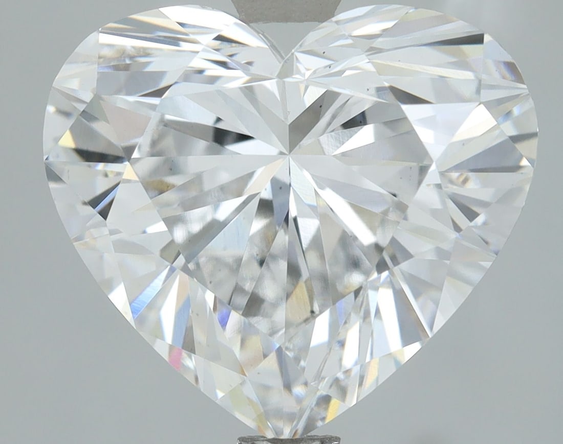 Loose Diamond - HEART 3.19ct D VS1: Loose Diamond - HEART 3.19ct D VS1 Source: This is a real non-mined Diamond that has been grown in a lab Shape: HEART Carats: 3.19 Color: D Clarity: VS1 Certification: IGI Video: