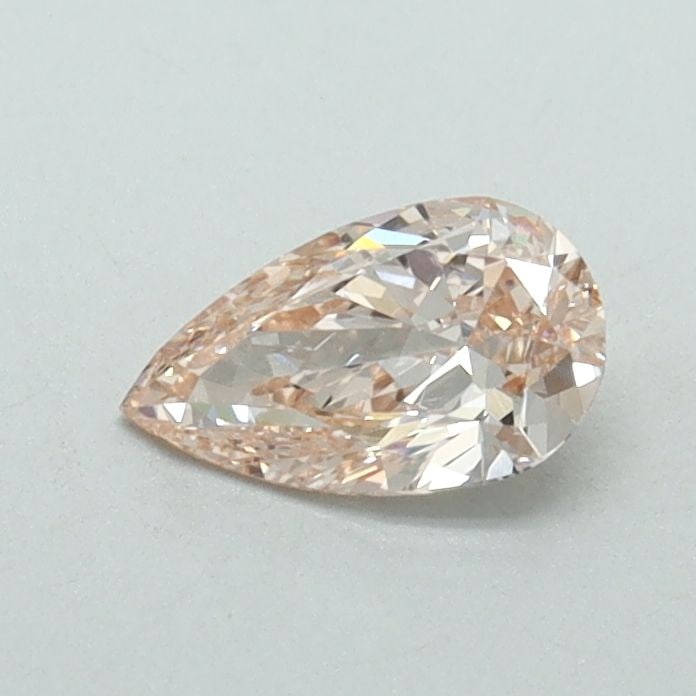 Loose Diamond - PEAR 0.4ct Fancy Orangey Pink VS1: Loose Diamond - PEAR 0.4ct Fancy Orangey Pink VS1 Source: This is a real non-mined Diamond that has been grown in a lab Shape: PEAR Carats: 0.4 Color: Fancy Orangey Pink Certification: IGI Video: