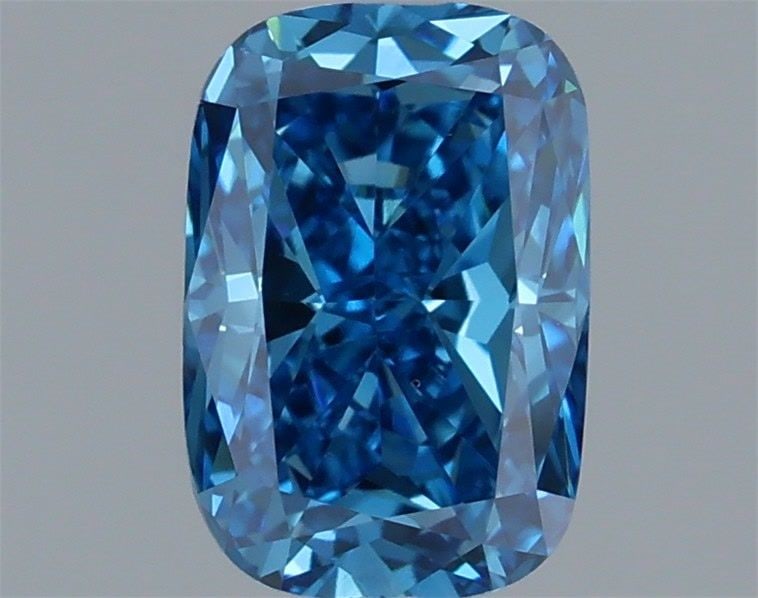 Loose Diamond - CUSHION MODIFIED 1.09ct Fancy Vivid Blue VS1: Loose Diamond - CUSHION MODIFIED 1.09ct Fancy Vivid Blue VS1 Source: This is a real non-mined Diamond that has been grown in a lab Shape: CUSHION MODIFIED Carats: 1.09 Color: Fancy Vivid Blue Certific