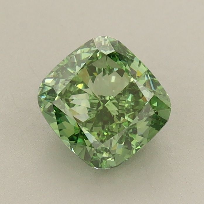 Loose Diamond - CUSHION MODIFIED 1.02ct Fancy Vivid Green VVS2: Loose Diamond - CUSHION MODIFIED 1.02ct Fancy Vivid Green VVS2 Source: This is a real non-mined Diamond that has been grown in a lab Shape: CUSHION MODIFIED Carats: 1.02 Color: Fancy Vivid Green
