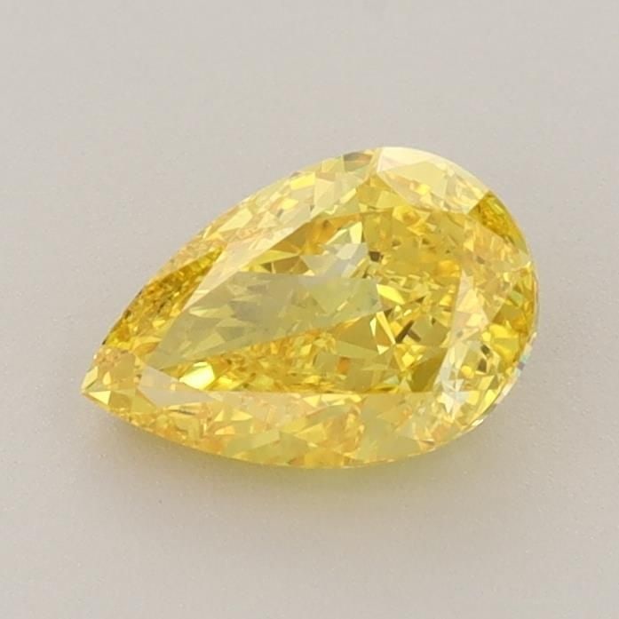 Loose Diamond - PEAR 0.96ct Fancy Vivid Yellow VVS2: Loose Diamond - PEAR 0.96ct Fancy Vivid Yellow VVS2 Source: This is a real non-mined Diamond that has been grown in a lab Shape: PEAR Carats: 0.96 Color: Fancy Vivid Yellow Certification: IGI Video: