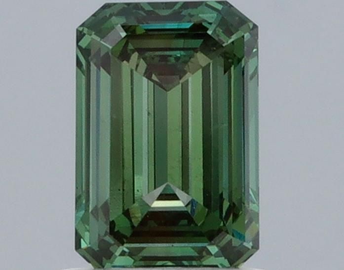 Loose Diamond - EMERALD 1.01ct Green VS2: Loose Diamond - EMERALD 1.01ct Green VS2 Source: This is a real non-mined Diamond that has been grown in a lab Shape: EMERALD Carats: 1.01 Color: Green Certification: NONE Video: