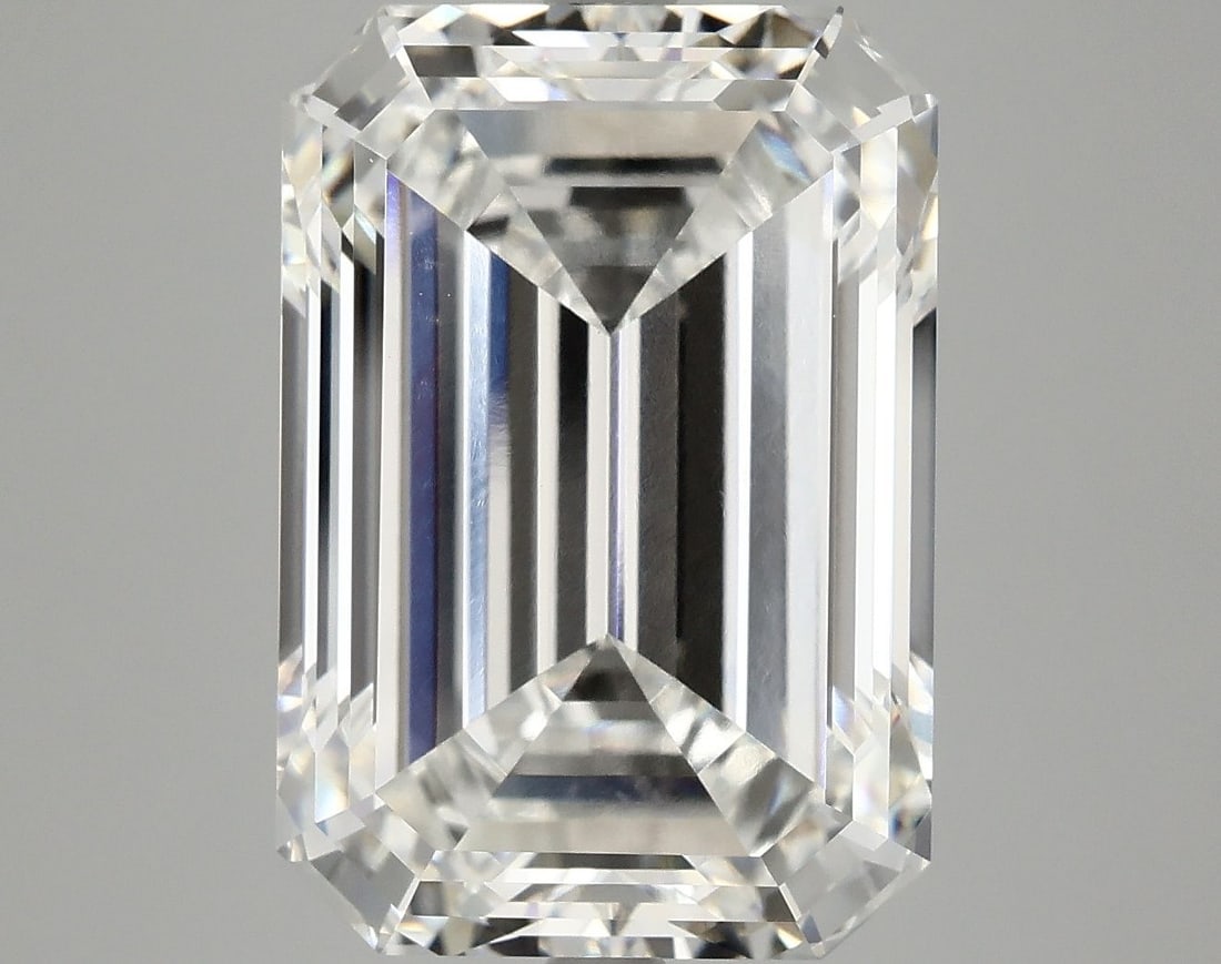 Loose Diamond - EMERALD 10.32ct F VVS2: Loose Diamond - EMERALD 10.32ct F VVS2 Source: This is a real non-mined Diamond that has been grown in a lab Shape: EMERALD Carats: 10.32 Color: F Clarity: VVS2 Certification: IGI Video: Video Link 