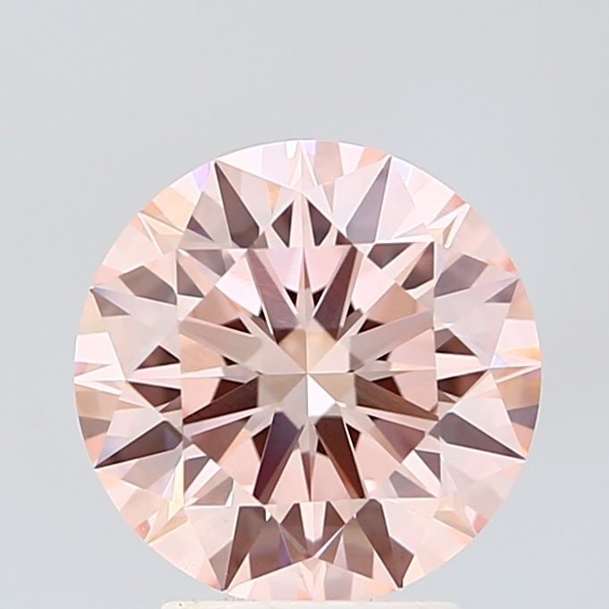 Ideal Loose Diamond - ROUND 3.01ct Fancy Intense Pink VVS2: Ideal Loose Diamond - ROUND 3.01ct Fancy Intense Pink VVS2 Source: This is a real non-mined Diamond that has been grown in a lab Shape: ROUND Carats: 3.01 Color: Fancy Intense Pink Certification: