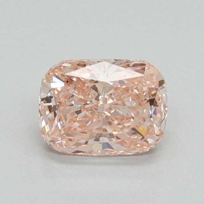 Loose Diamond - CUSHION BRILLIANT 0.7ct Fancy Vivid Pink VS2: Loose Diamond - CUSHION BRILLIANT 0.7ct Fancy Vivid Pink VS2 Source: This is a real non-mined Diamond that has been grown in a lab Shape: CUSHION BRILLIANT Carats: 0.7 Color: Fancy Vivid Pink Certific