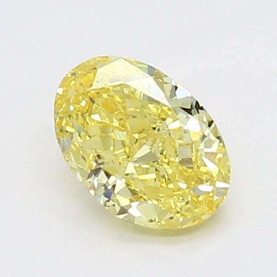 Loose Diamond - OVAL 0.45ct Fancy Vivid Yellow VS1: Loose Diamond - OVAL 0.45ct Fancy Vivid Yellow VS1 Source: This is a real non-mined Diamond that has been grown in a lab Shape: OVAL Carats: 0.45 Color: Fancy Vivid Yellow Certification: NONE Video: