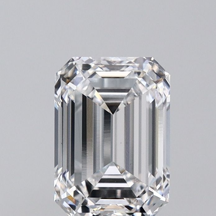 Loose Diamond - EMERALD 1.53ct D VVS2: Loose Diamond - EMERALD 1.53ct D VVS2 Source: This is a real non-mined Diamond that has been grown in a lab Shape: EMERALD Carats: 1.53 Color: D Clarity: VVS2 Certification: IGI Video:
