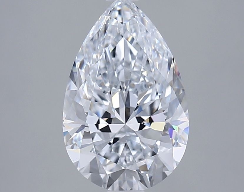 Loose Diamond - PEAR 2.1ct E VVS2: Loose Diamond - PEAR 2.1ct E VVS2 Source: This is a real non-mined Diamond that has been grown in a lab Shape: PEAR Carats: 2.1 Color: E Clarity: VVS2 Certification: IGI Video: