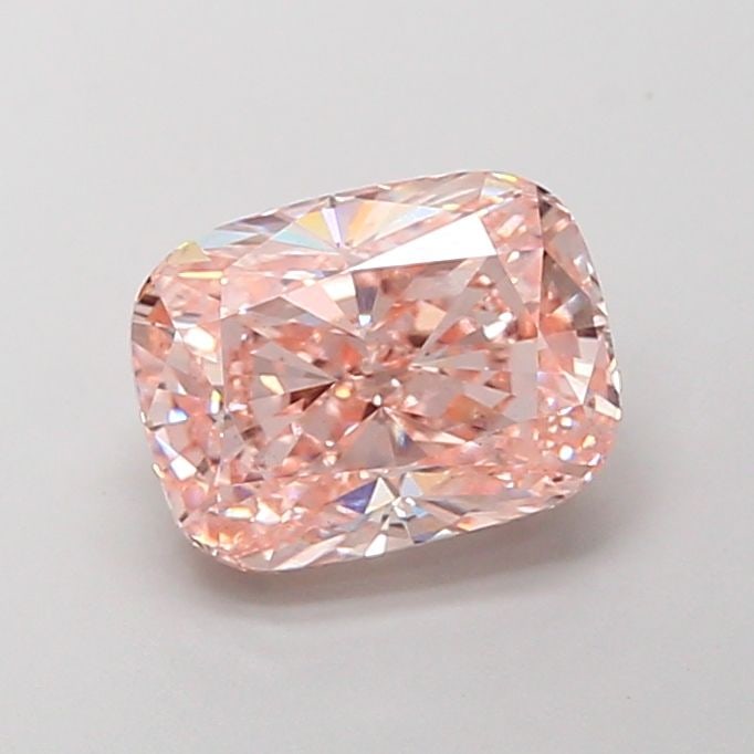 Loose Diamond - CUSHION MODIFIED 3.0ct Fancy Intense Pink VS2: Loose Diamond - CUSHION MODIFIED 3.0ct Fancy Intense Pink VS2 Source: This is a real non-mined Diamond that has been grown in a lab Shape: CUSHION MODIFIED Carats: 3.0 Color: Fancy Intense Pink