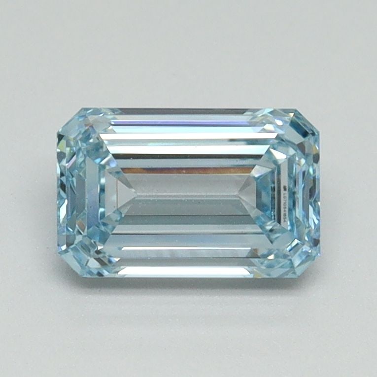 Loose Diamond - EMERALD 1.02ct Fancy Intense Blue VS1: Loose Diamond - EMERALD 1.02ct Fancy Intense Blue VS1 Source: This is a real non-mined Diamond that has been grown in a lab Shape: EMERALD Carats: 1.02 Color: Fancy Intense Blue Certification: IGI Vid