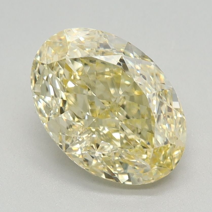 Loose Diamond - OVAL 1.56ct Fancy Intense Yellow VS1: Loose Diamond - OVAL 1.56ct Fancy Intense Yellow VS1 Source: This is a real non-mined Diamond that has been grown in a lab Shape: OVAL Carats: 1.56 Color: Fancy Intense Yellow Certification: IGI Video