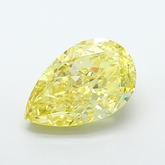 Loose Diamond - PEAR 4.01ct Fancy Intense Yellow VS1: Loose Diamond - PEAR 4.01ct Fancy Intense Yellow VS1 Source: This is a real non-mined Diamond that has been grown in a lab Shape: PEAR Carats: 4.01 Color: Fancy Intense Yellow Certification: IGI Video