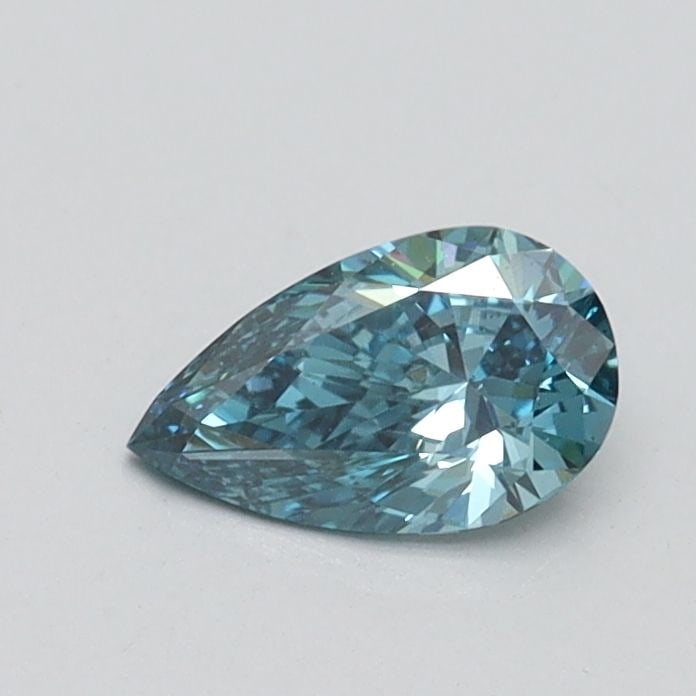 Loose Diamond - PEAR 0.4ct Fancy Vivid Blue VS2: Loose Diamond - PEAR 0.4ct Fancy Vivid Blue VS2 Source: This is a real non-mined Diamond that has been grown in a lab Shape: PEAR Carats: 0.4 Color: Fancy Vivid Blue Certification: IGI Video: