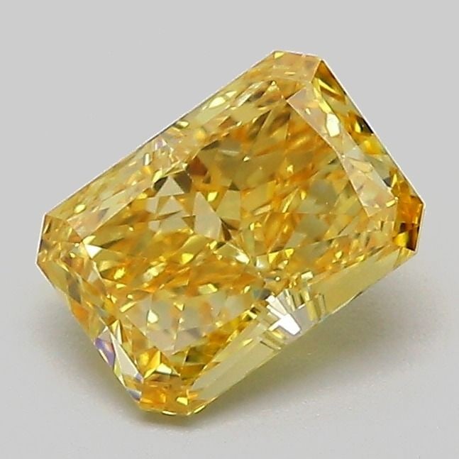 Loose Diamond - RADIANT 1.07ct Fancy Vivid Yellow VVS2: Loose Diamond - RADIANT 1.07ct Fancy Vivid Yellow VVS2 Source: This is a real non-mined Diamond that has been grown in a lab Shape: RADIANT Carats: 1.07 Color: Fancy Vivid Yellow Certification: IGI Vi