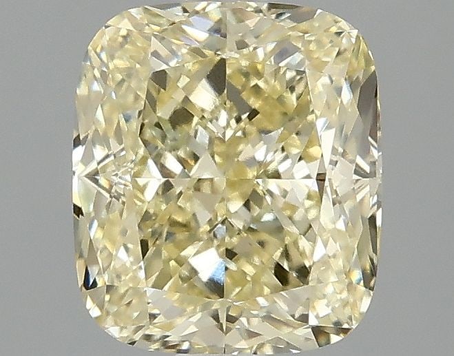 Loose Diamond - CUSHION MODIFIED 2.06ct Fancy Intense Yellow VVS2: Loose Diamond - CUSHION MODIFIED 2.06ct Fancy Intense Yellow VVS2 Source: This is a real non-mined Diamond that has been grown in a lab Shape: CUSHION MODIFIED Carats: 2.06 Color: Fancy Intense Yellow