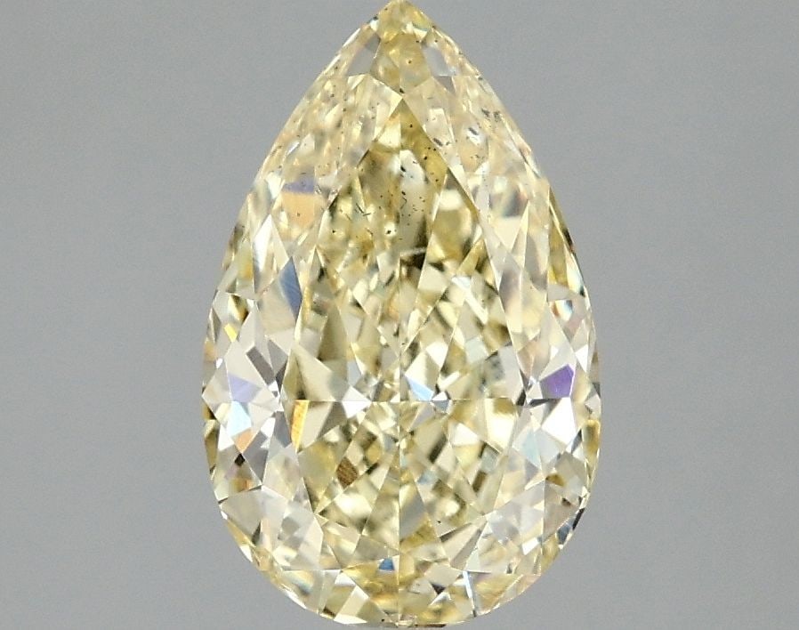 Loose Diamond - PEAR 2.1ct Fancy Intense Yellow SI1: Loose Diamond - PEAR 2.1ct Fancy Intense Yellow SI1 Source: This is a real non-mined Diamond that has been grown in a lab Shape: PEAR Carats: 2.1 Color: Fancy Intense Yellow Certification: IGI Video: