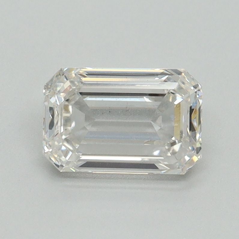 Loose Diamond - EMERALD 1.07ct F VS2: Loose Diamond - EMERALD 1.07ct F VS2 Source: This is a real non-mined Diamond that has been grown in a lab Shape: EMERALD Carats: 1.07 Color: F Clarity: VS2 Certification: NONE Video: