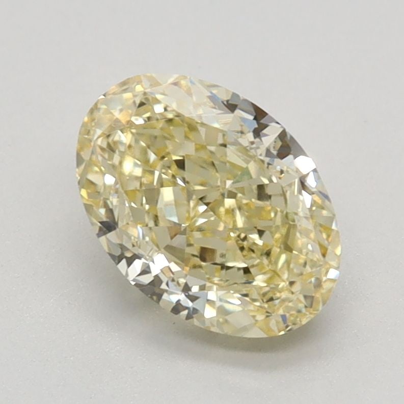 Loose Diamond - OVAL 1.24ct Fancy Intense Yellow VS1: Loose Diamond - OVAL 1.24ct Fancy Intense Yellow VS1 Source: This is a real non-mined Diamond that has been grown in a lab Shape: OVAL Carats: 1.24 Color: Fancy Intense Yellow Certification: IGI Video