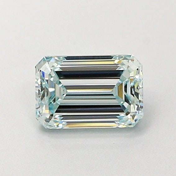 Loose Diamond - EMERALD 0.87ct Fancy Green VVS2: Loose Diamond - EMERALD 0.87ct Fancy Green VVS2 Source: This is a real non-mined Diamond that has been grown in a lab Shape: EMERALD Carats: 0.87 Color: Fancy Green Certification: IGI Video: