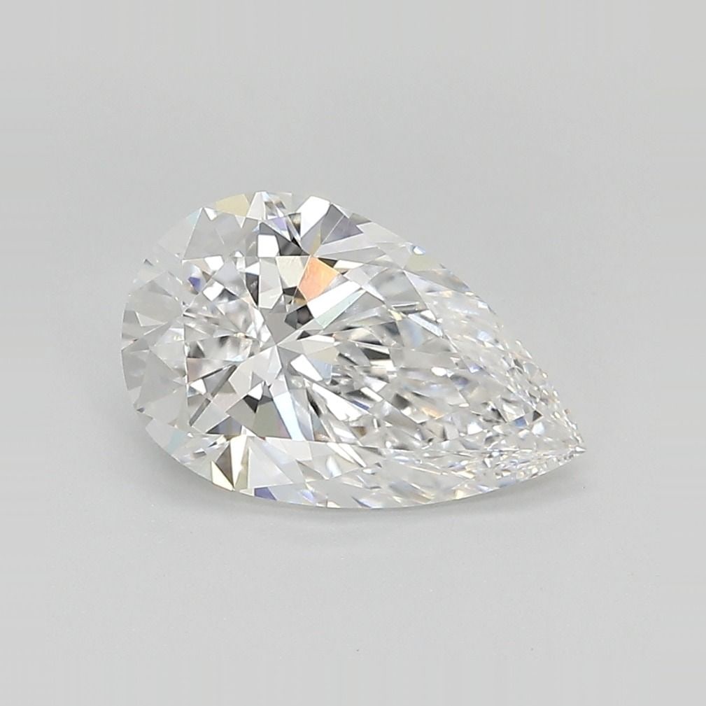 Loose Diamond - PEAR 1.03ct D VVS2: Loose Diamond - PEAR 1.03ct D VVS2 Source: This is a real non-mined Diamond that has been grown in a lab Shape: PEAR Carats: 1.03 Color: D Clarity: VVS2 Certification: IGI Video: