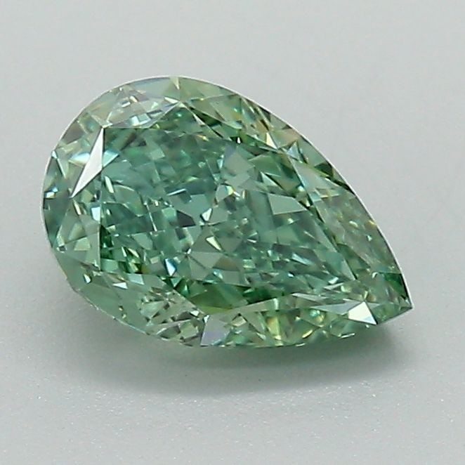 Loose Diamond - PEAR 1.02ct Fancy Vivid Green VVS2 (1 of 1)