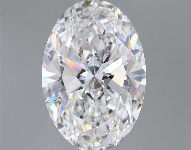 Loose Diamond - OVAL 5.54ct F VVS2: Loose Diamond - OVAL 5.54ct F VVS2 Source: This is a real non-mined Diamond that has been grown in a lab Shape: OVAL Carats: 5.54 Color: F Clarity: VVS2 Certification: IGI Video: Video Link The