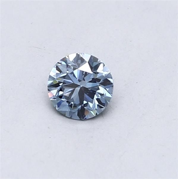 Loose Diamond - ROUND 0.3ct Fancy Intense Blue VS2: Loose Diamond - ROUND 0.3ct Fancy Intense Blue VS2 Source: This is a real non-mined Diamond that has been grown in a lab Shape: ROUND Carats: 0.3 Color: Fancy Intense Blue Certification: IGI Video: