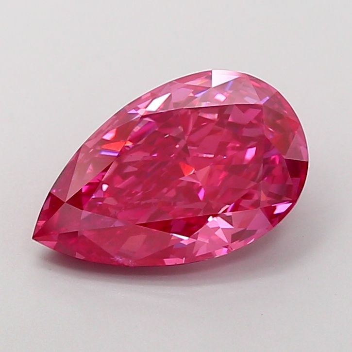 Loose Diamond - PEAR 4.01ct Fancy Vivid Pink VS2 (1 of 1)