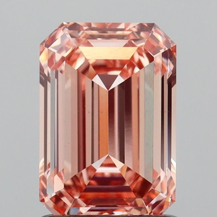 Loose Diamond - EMERALD 1.36ct Fancy Intense Pink VS1: Loose Diamond - EMERALD 1.36ct Fancy Intense Pink VS1 Source: This is a real non-mined Diamond that has been grown in a lab Shape: EMERALD Carats: 1.36 Color: Fancy Intense Pink Certification: IGI Vid