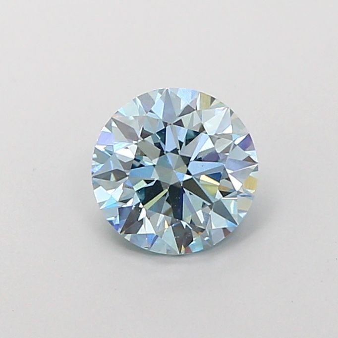 Ideal Loose Diamond - ROUND 1.1ct Fancy Intense Blue VVS2 (1 of 1)