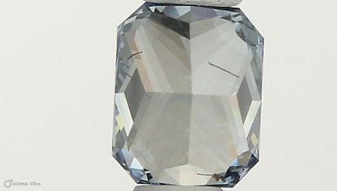 Loose Diamond - RADIANT 0.4ct Fancy Intense Blue SI1 (1 of 1)