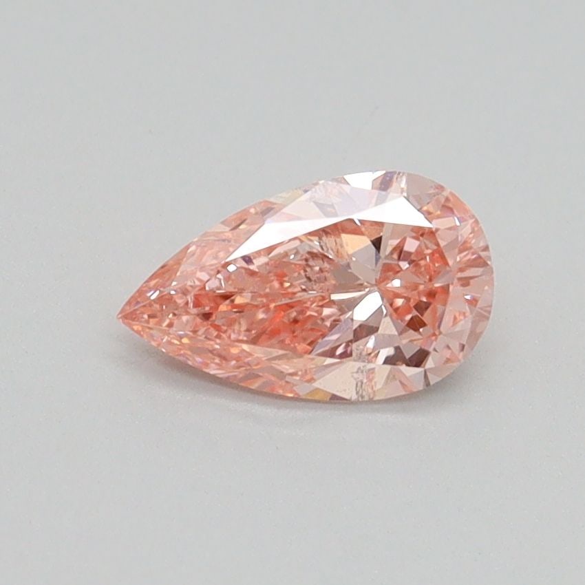 Loose Diamond - PEAR 0.52ct Fancy Intense Pink SI2: Loose Diamond - PEAR 0.52ct Fancy Intense Pink SI2 Source: This is a real non-mined Diamond that has been grown in a lab Shape: PEAR Carats: 0.52 Color: Fancy Intense Pink Certification: IGI Video: