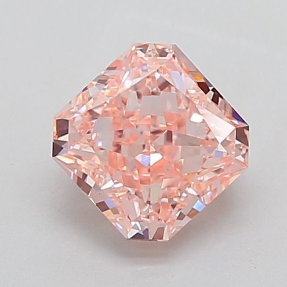 Loose Diamond - SQUARE RADIANT 2.16ct Fancy Intense Pink VS1: Loose Diamond - SQUARE RADIANT 2.16ct Fancy Intense Pink VS1 Source: This is a real non-mined Diamond that has been grown in a lab Shape: SQUARE RADIANT Carats: 2.16 Color: Fancy Intense Pink Certific