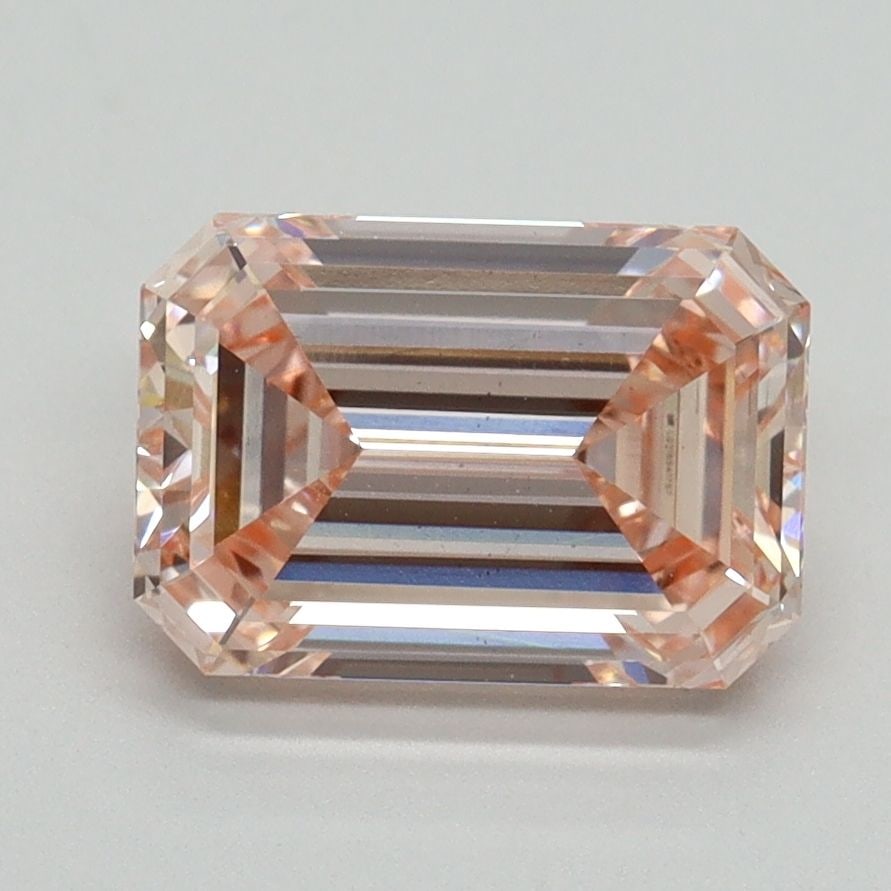 Loose Diamond - EMERALD 2.11ct Fancy Intense Pink VS2: Loose Diamond - EMERALD 2.11ct Fancy Intense Pink VS2 Source: This is a real non-mined Diamond that has been grown in a lab Shape: EMERALD Carats: 2.11 Color: Fancy Intense Pink Certification: IGI Vid