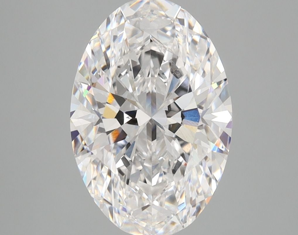 Loose Diamond - OVAL 2.56ct D VVS2: Loose Diamond - OVAL 2.56ct D VVS2 Source: This is a real non-mined Diamond that has been grown in a lab Shape: OVAL Carats: 2.56 Color: D Clarity: VVS2 Certification: IGI Video: