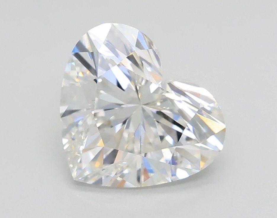 Loose Diamond - HEART 1.54ct F VVS2: Loose Diamond - HEART 1.54ct F VVS2 Source: This is a real non-mined Diamond that has been grown in a lab Shape: HEART Carats: 1.54 Color: F Clarity: VVS2 Certification: IGI Video: