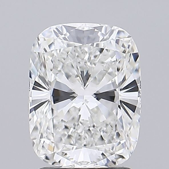 Loose Diamond - CUSHION MODIFIED 2.06ct E VVS2: Loose Diamond - CUSHION MODIFIED 2.06ct E VVS2 Source: This is a real non-mined Diamond that has been grown in a lab Shape: CUSHION MODIFIED Carats: 2.06 Color: E Clarity: VVS2 Certification: IGI Vide