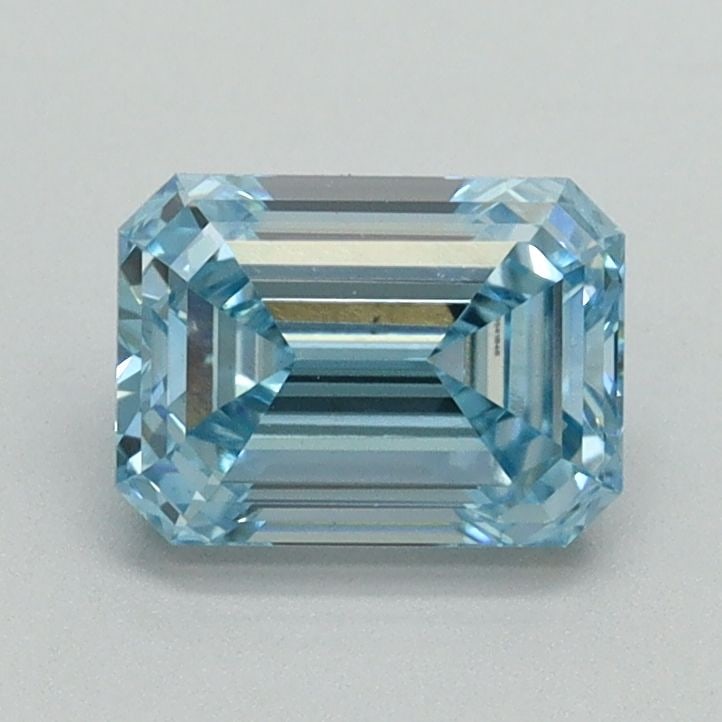Loose Diamond - EMERALD 1.07ct Fancy Intense Blue VVS2: Loose Diamond - EMERALD 1.07ct Fancy Intense Blue VVS2 Source: This is a real non-mined Diamond that has been grown in a lab Shape: EMERALD Carats: 1.07 Color: Fancy Intense Blue Certification: IGI Vi