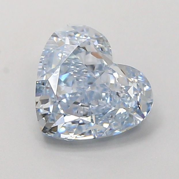 Loose Diamond - HEART 1.28ct Fancy Intense Blue VVS2: Loose Diamond - HEART 1.28ct Fancy Intense Blue VVS2 Source: This is a real non-mined Diamond that has been grown in a lab Shape: HEART Carats: 1.28 Color: Fancy Intense Blue Certification: IGI Video: