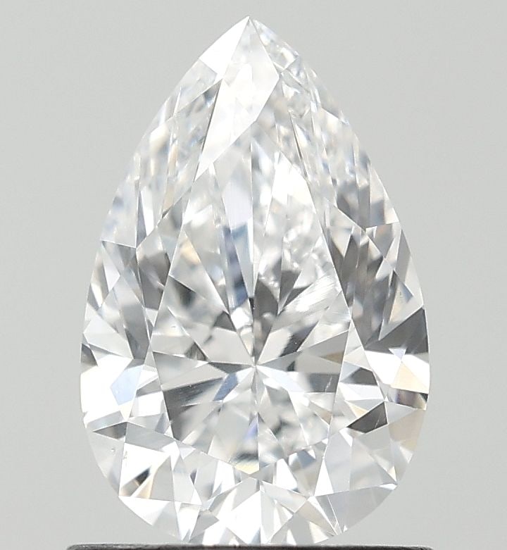 Loose Diamond - PEAR 1.08ct D VS2: Loose Diamond - PEAR 1.08ct D VS2 Source: This is a real non-mined Diamond that has been grown in a lab Shape: PEAR Carats: 1.08 Color: D Clarity: VS2 Certification: IGI Video: