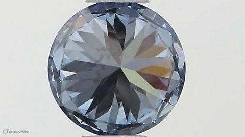 Loose Diamond - ROUND 0.39ct Fancy Vivid Blue VS1: Loose Diamond - ROUND 0.39ct Fancy Vivid Blue VS1 Source: This is a real non-mined Diamond that has been grown in a lab Shape: ROUND Carats: 0.39 Color: Fancy Vivid Blue Certification: IGI Video: