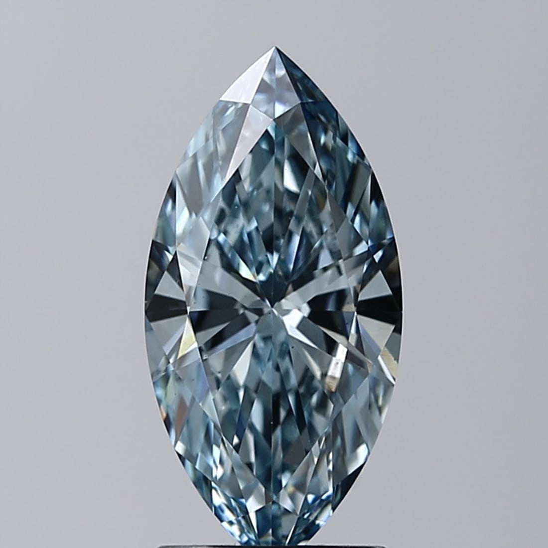 Loose Diamond - MARQUISE 1.5ct Fancy Intense Blue VS1: Loose Diamond - MARQUISE 1.5ct Fancy Intense Blue VS1 Source: This is a real non-mined Diamond that has been grown in a lab Shape: MARQUISE Carats: 1.5 Color: Fancy Intense Blue Certification: IGI Vid