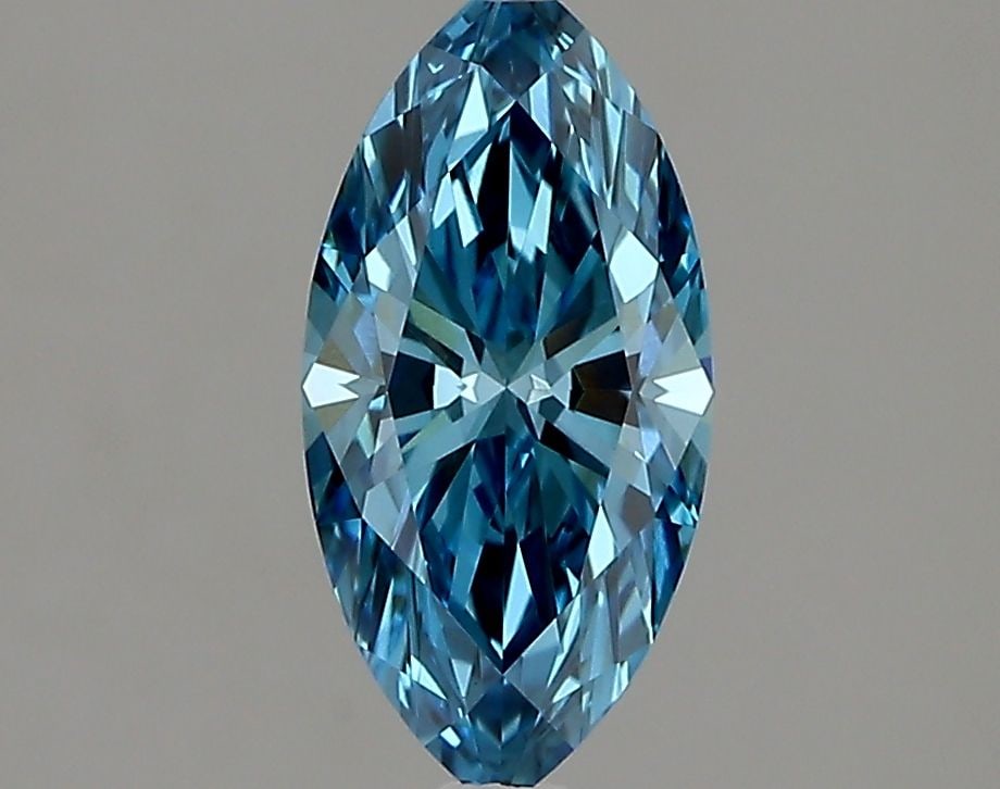 Loose Diamond - MARQUISE 1.17ct Fancy Vivid Blue VS1: Loose Diamond - MARQUISE 1.17ct Fancy Vivid Blue VS1 Source: This is a real non-mined Diamond that has been grown in a lab Shape: MARQUISE Carats: 1.17 Color: Fancy Vivid Blue Certification: IGI Video