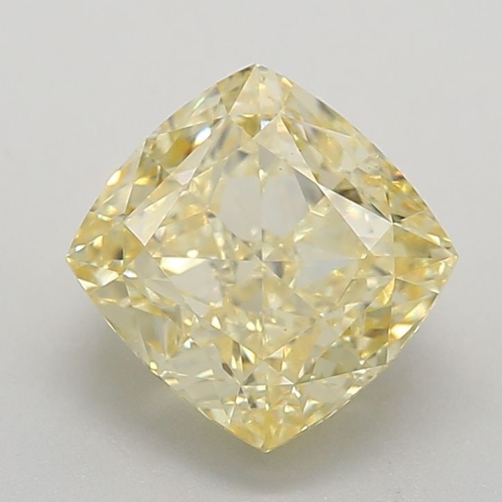 Loose Diamond - CUSHION MODIFIED 2.55ct Fancy Intense Yellow VS1: Loose Diamond - CUSHION MODIFIED 2.55ct Fancy Intense Yellow VS1 Source: This is a real non-mined Diamond that has been grown in a lab Shape: CUSHION MODIFIED Carats: 2.55 Color: Fancy Intense Yellow