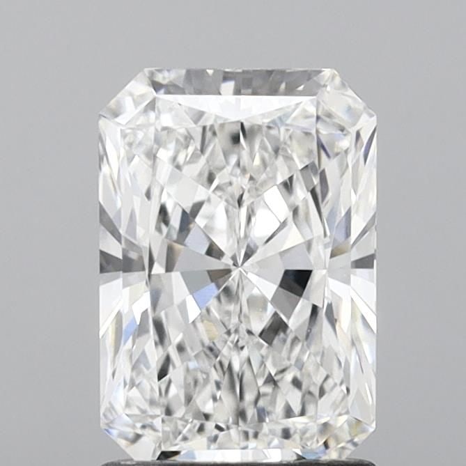 Loose Diamond - RADIANT 1.59ct E VVS2: Loose Diamond - RADIANT 1.59ct E VVS2 Source: This is a real non-mined Diamond that has been grown in a lab Shape: RADIANT Carats: 1.59 Color: E Clarity: VVS2 Certification: IGI Video: