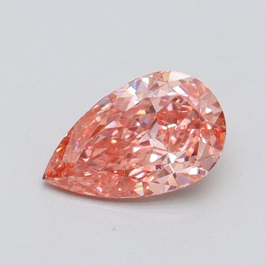 Loose Diamond - PEAR 1.05ct Fancy Vivid Pink SI1: Loose Diamond - PEAR 1.05ct Fancy Vivid Pink SI1 Source: This is a real non-mined Diamond that has been grown in a lab Shape: PEAR Carats: 1.05 Color: Fancy Vivid Pink Certification: IGI Video: